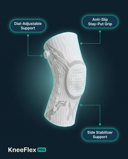 KneeFlex PRO™ Dial-Adjustable Knee Support