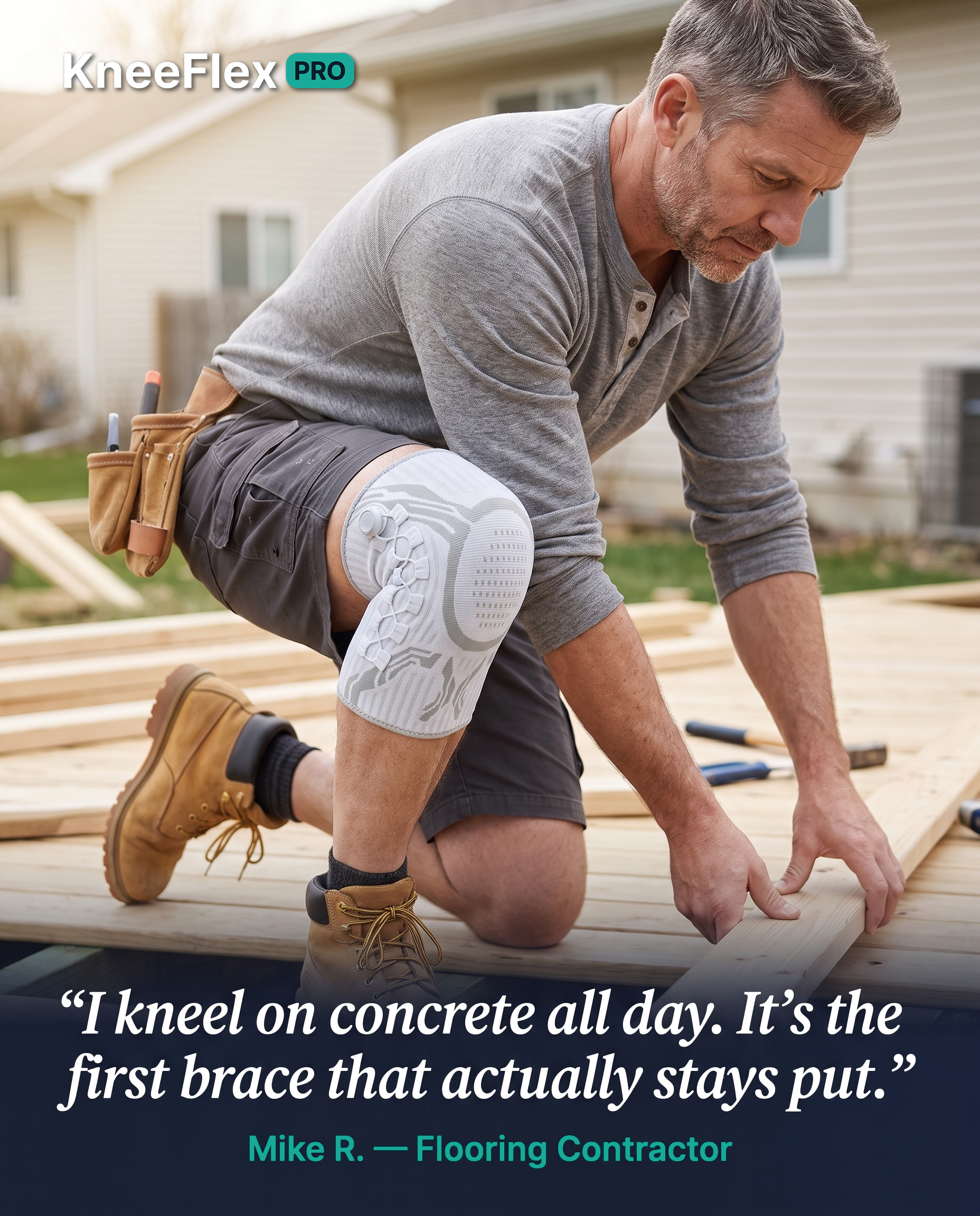 KneeFlex PRO™ Dial-Adjustable Knee Support